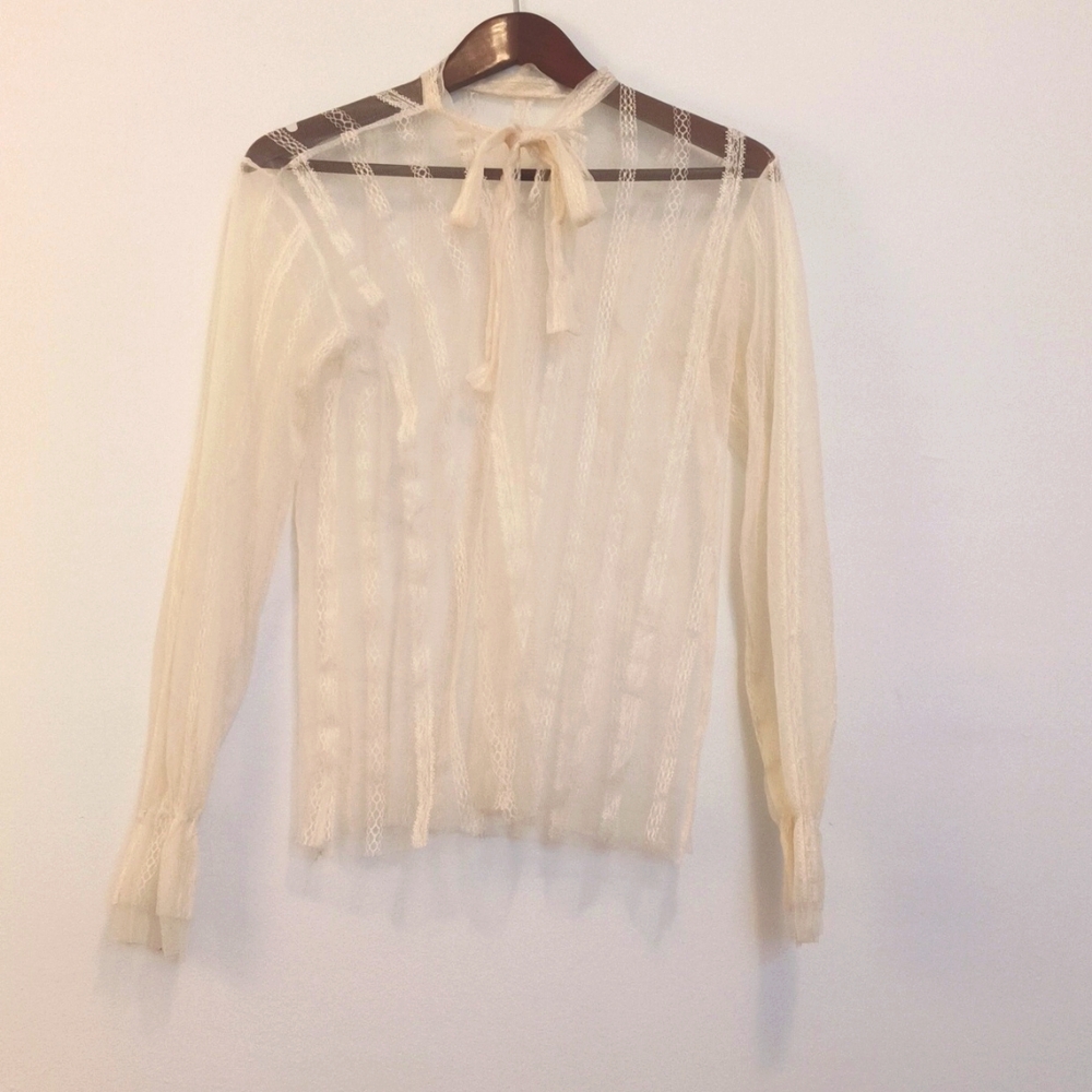 Lace Victorian Style Top